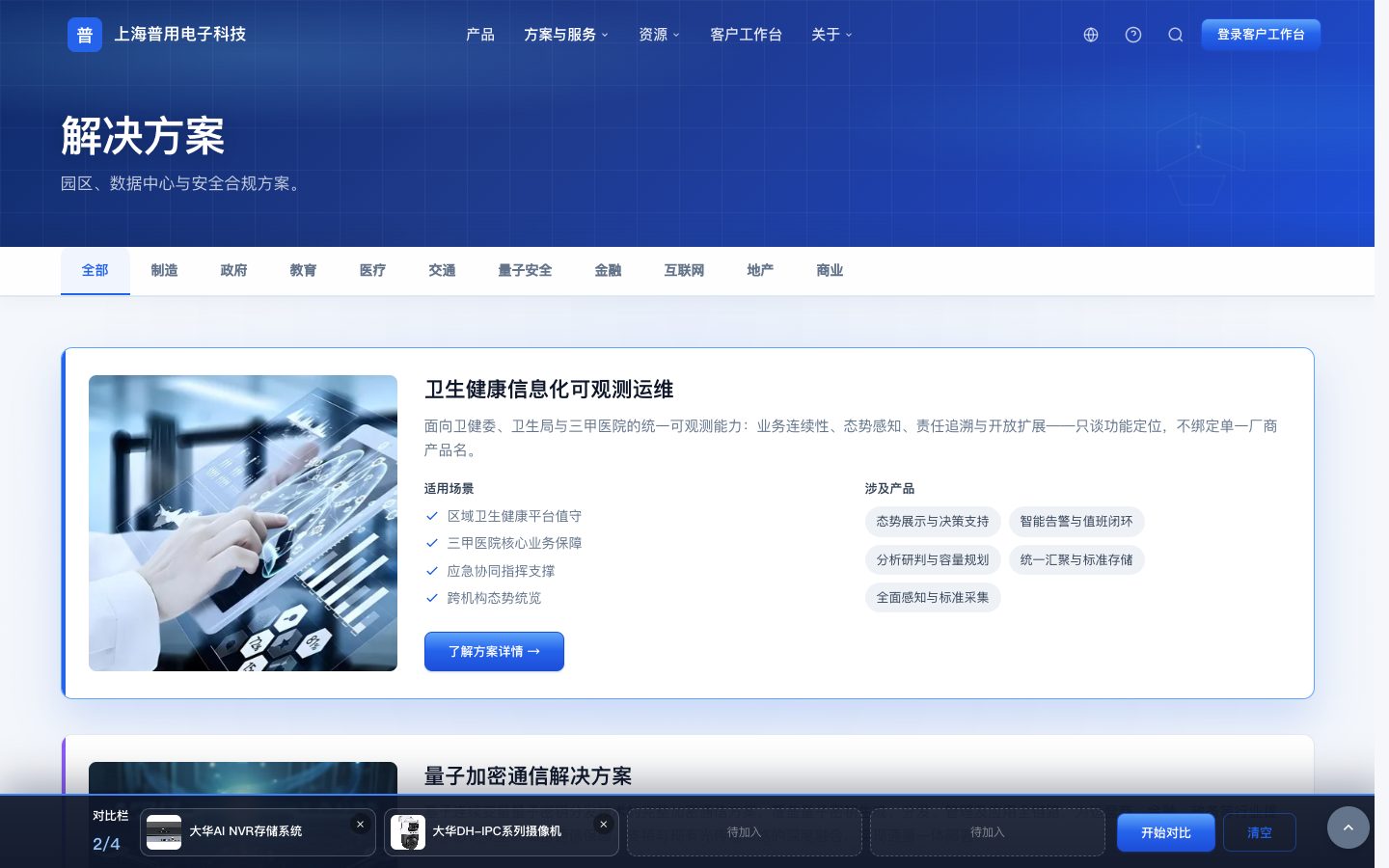 解决方案列表